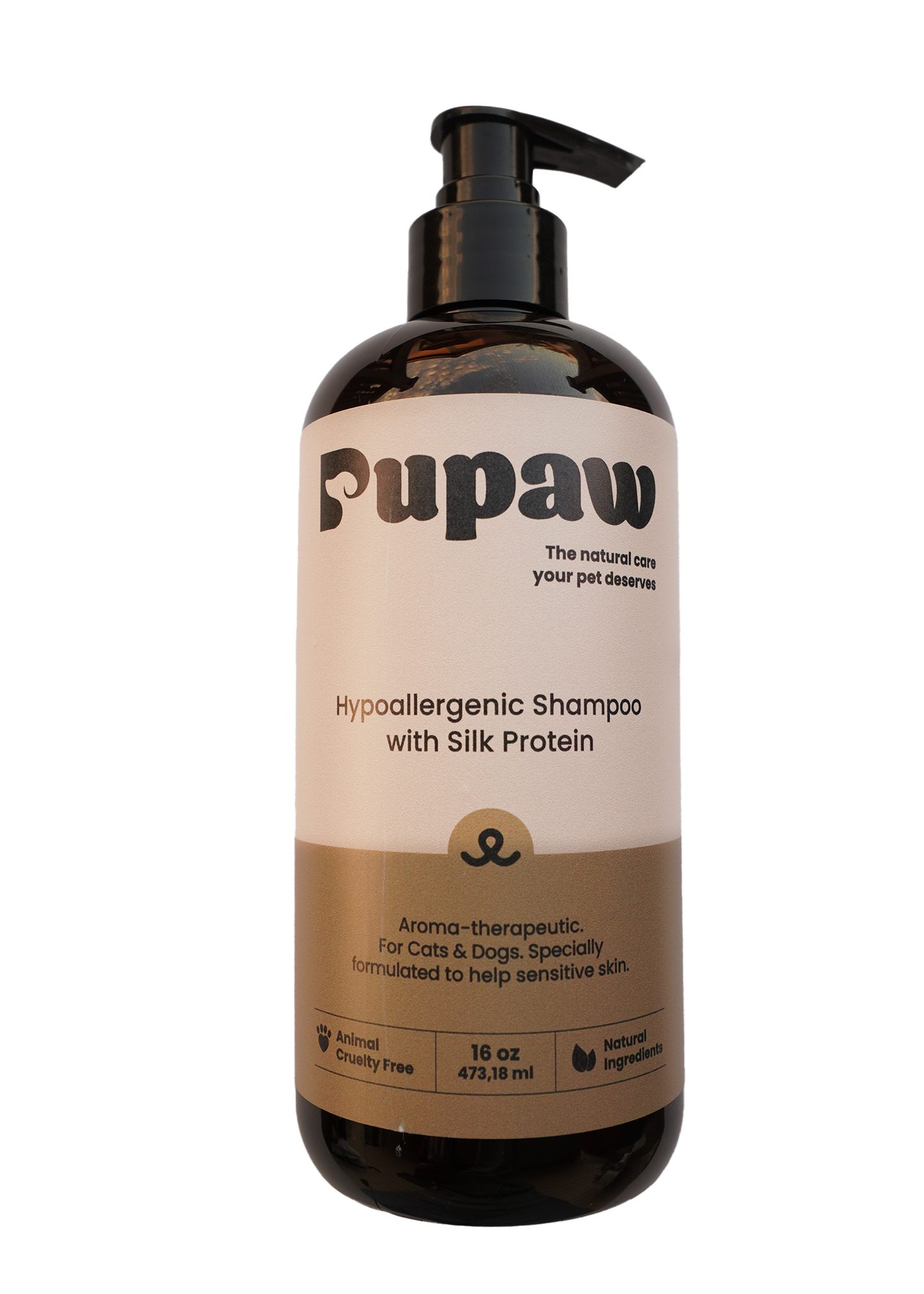 Pupaw Hypoallergenic Shampoo with Silk Protein / Sulphate Free