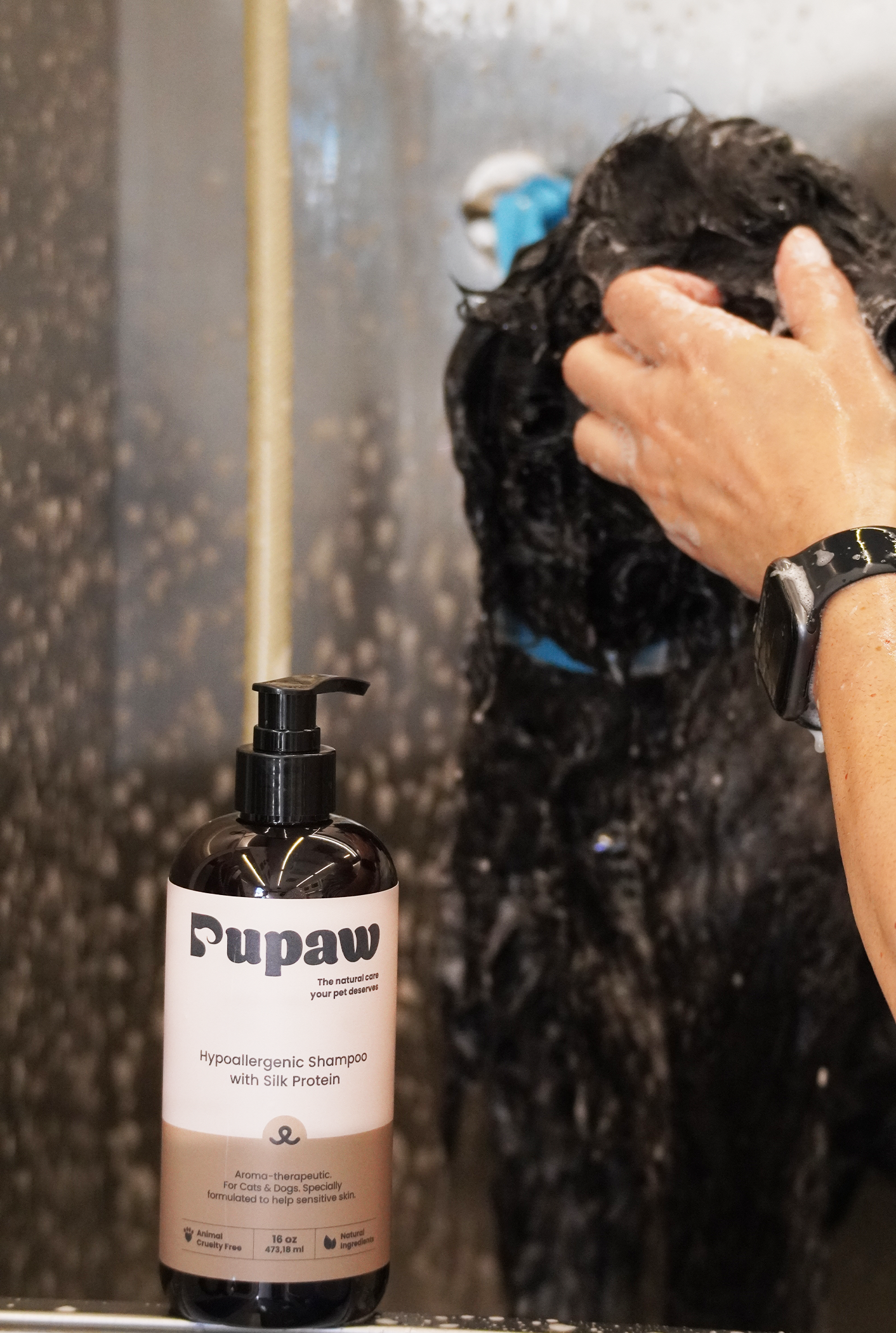 Pupaw Hypoallergenic Shampoo with Silk Protein / Sulphate Free